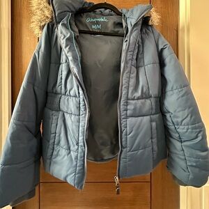 Aeropostale navy blue jacket size M women girls